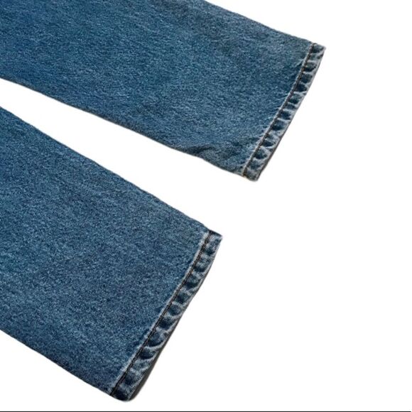 Vintage Jordache Frida Kahlo High Rise Mom Jeans Blue Artist Artsy Painter Sz 28 - Picture 8 of 14